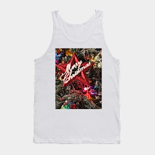 Merry Christmas Star 2 Tank Top